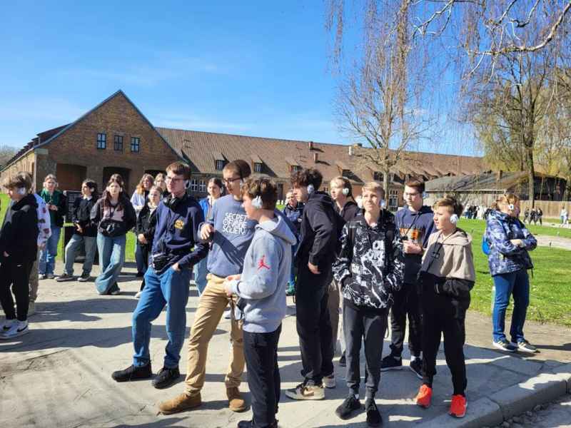 Wizyta kl.8 w Muzeum Auschwitz-Birkenau