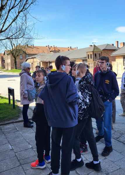 Wizyta kl.8 w Muzeum Auschwitz-Birkenau