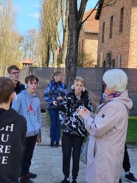 Wizyta kl.8 w Muzeum Auschwitz-Birkenau